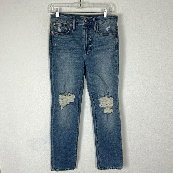 Madewell The Perfect Vintage Jean Denman Wash 25 NWT 90s Mom Jeans High Rise - Picture 8 of 16